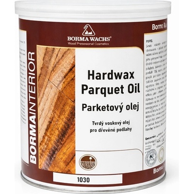 Borma Wachs Hardwax Parkett oil 1 l bezbarvý – Zboží Mobilmania