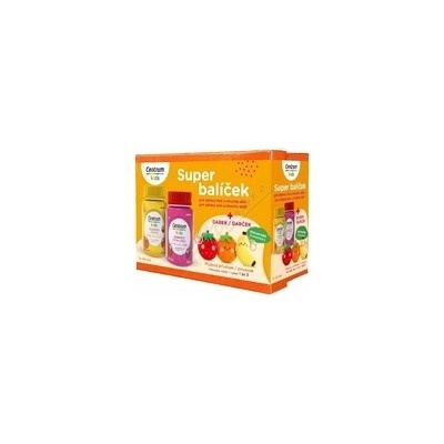 Centrum Kids Gummies multifruit + malina a jahoda 2 x 60 ks + dárek
