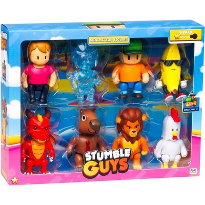 STUMBLE GUYS DELUXE 8 FIGUREK VER.A