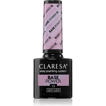Claresa UV/LED Base Power основен лак за нокти с гел цвят 13 5 гр