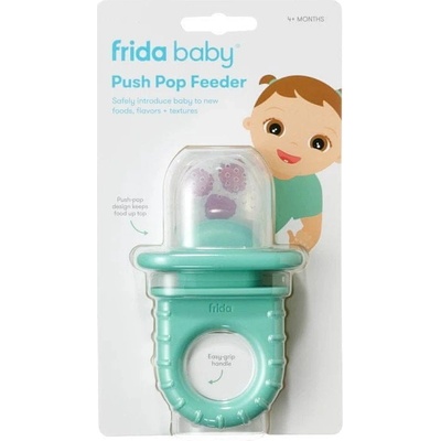 Fridababy cumlík silikon na kŕmenie Push Pop Papuu FRI52