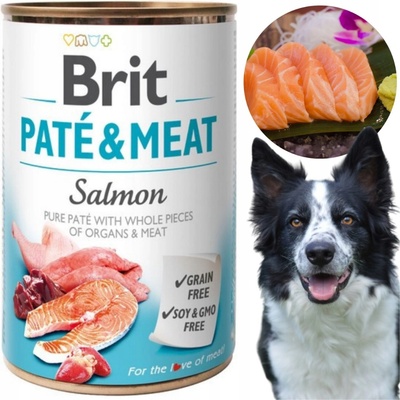 Brit Paté & Meat Salmon 400 g