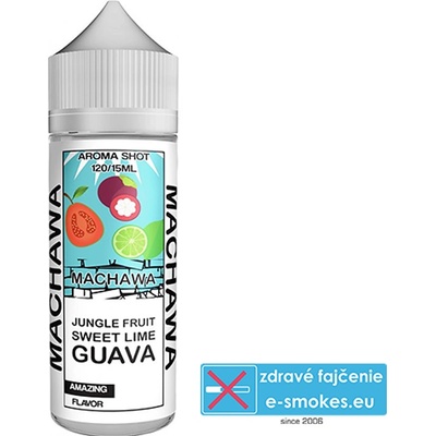 MACHAWA Shake & Vape Jungle Fruit, Sweet Lime and Guava 15ml