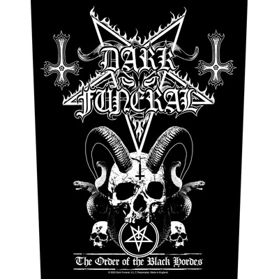 Nažehlovačka Dark Funeral - Order Of The Black Hordes