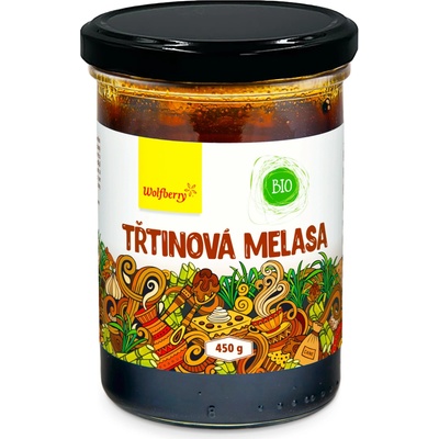 Wolfberry Bio Třtinová melasa 450g