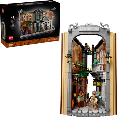 LEGO® Icons 10351 Knižná zarážka Sherlock Holmes