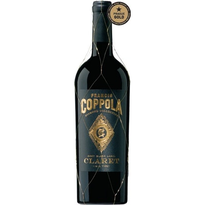 Francis Ford Coppola Diamond Collection Black Label Claret 2021 13% 0,75 l (holá láhev)