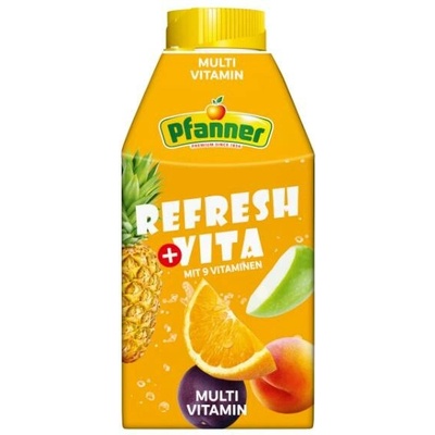 Pfanner Refresh Vita Multivitamín 10 % 0,5 l