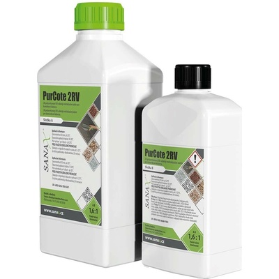 Sanax 2K,revitalizační nátěr kamínkových koberců | PurCote 2RV - 1kg