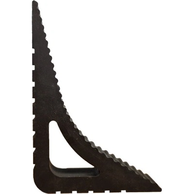 DEBBEX Zarážka do dveří a oken DOOR STOPPER 1 ks černá