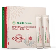 Ekolife Natura Liposomal Vitamin C + D3 + Zinc 21 x 5 g