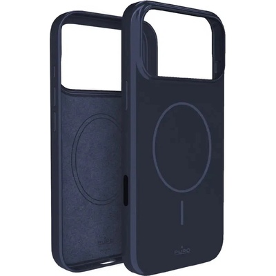 PURO Поликарбонатен защитен калъф Puro Pulse iPhone 17 Pro - тъмно син (PUIPC17P63PULSEDKBL)