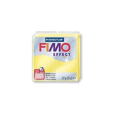 Fimo Modelovací hmota Effect priehľadná žltá 56 g