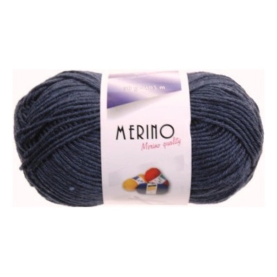 Vlnap příze Merino 14810 tmavě šedomodrá