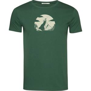 GreenBomb Мъжка тениска GreenBomb Nature Clouds Ride Guide T-Shirt - Bottle Green - размер XXL (216-8914-0115)
