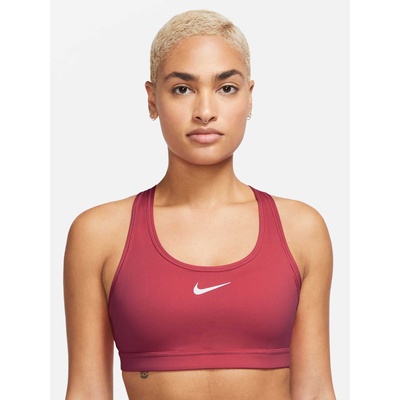 NIKE Спортен сутиен w nk swsh med spt bra