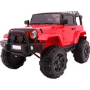 JBM elektrické autíčko Jeep Wrangler 4x4 červená nelakovaná