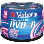 Verbatim DVD-R 4.7GB 16х cake 50бр
