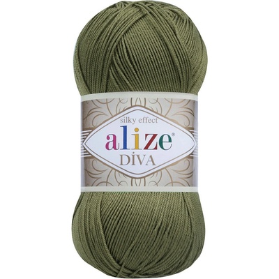 Alize příze Diva 273 khaki