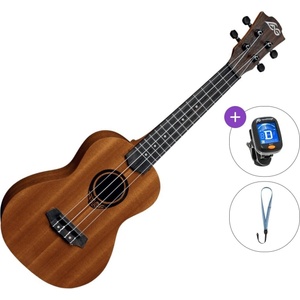 LAG TKU-10C Tiki Uku Basic SET Natural Концертно укулеле (TKU10C-BASIC-SET)
