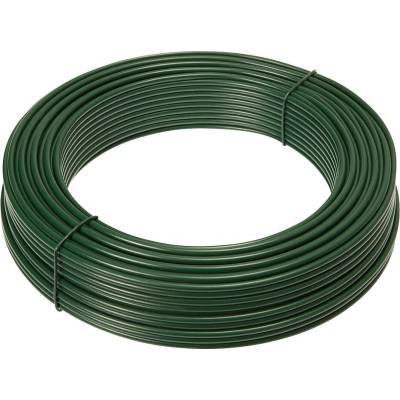 Vázací drát, zelený, ø 3,8 mm × 55 m, plastifikovaný 505815