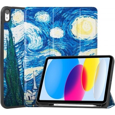 B-SAFE Sketch 3574 pouzdro pro Apple iPad 2022-2025 Gogh