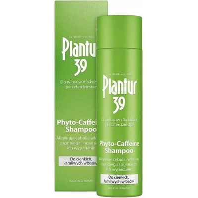 Plantur39 Phyto-Caffeine Shampoo pre škodlivé, lámavé vlasy 250ml