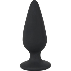 Black Velvets Черен анален плъг Black Velvets 75g