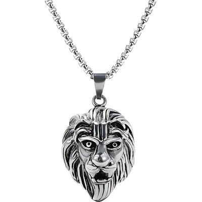 HARAHU Колие Lion - Сребърна KP21233 (21233)