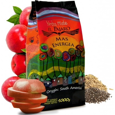 El Pajaro Yerba maté Mas Energia 1 kg