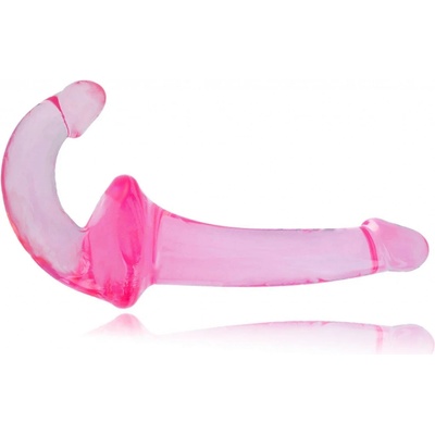 LOLO dildo oboustranné růžové