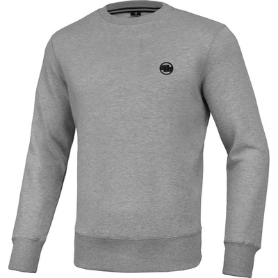 Pitbull West Coast mikina bez kapucne SMALL LOGO dark grey mallange