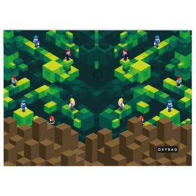 Karton P+P Obálka s drukem A4 Playworld, Minecraft