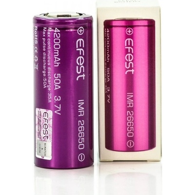 Efest 50A batéria 26650 4200mAh