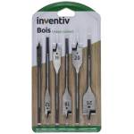 Inventiv КОМПЛЕКТ СВРЕДЛА ДЪРВО10-25 6БР inventiv (3603743110189)