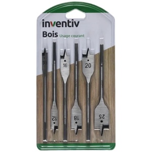Inventiv КОМПЛЕКТ СВРЕДЛА ДЪРВО10-25 6БР inventiv (3603743110189)