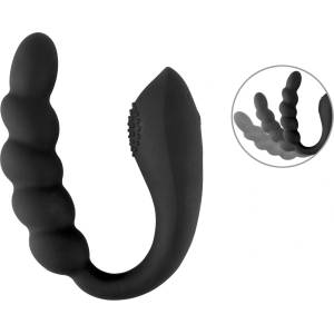 Black Velvets Bendable Dual Stimulator Black
