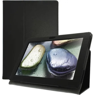 Lenovo Idea Tab S6000 Кожен Калъф + Стилус