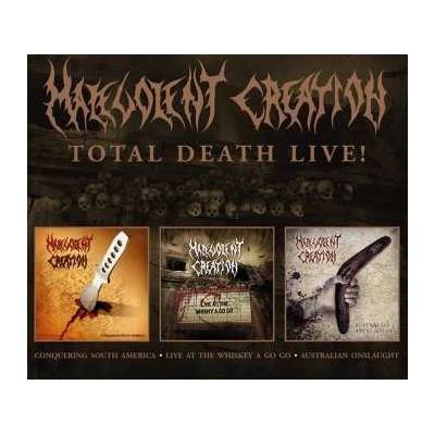 Malevolent Creation - Total Live Death! Reedice 3 CD