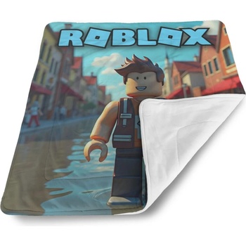 Sablio Detská deka pre bábätko ROBLOX Město