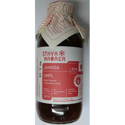 Maurer Jahodová šťava Bio 300 ml