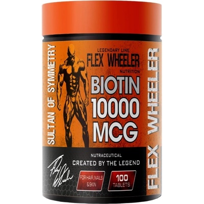Flex Wheeler Signature Series Biotin 1000 mcg [100 Таблетки]