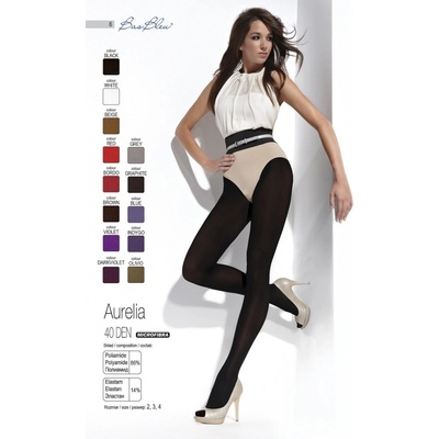 Bas Bleu Aurelia 40 DEN white-bílé