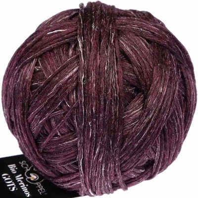 Schoppel wolle Bio merinos GOTS 1881M Bordeaux mélange