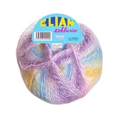 Pletací příze Elian Exklusiv 184 - fialová
