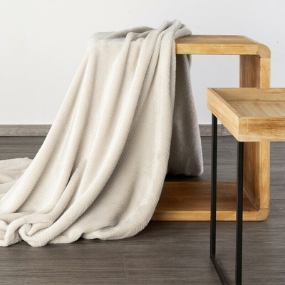 Takoy DESIGN 91 Deka CINDY 5 170x210 cm s razeným vzorom rybej kosti-HF-401102