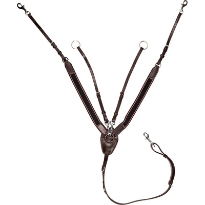 HKM Poprsník s martingalem hnědý – Zboží Dáma