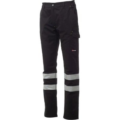 Payper WORKER Summer REFLEX pracovné nohavice Total black