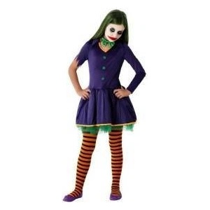 BigBuy Carnival Маскировъчен костюм за деца Joker Клоун Размер 7-9 години