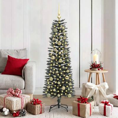 VidaXL Umelý vianočný stromček 121 - 150 cm